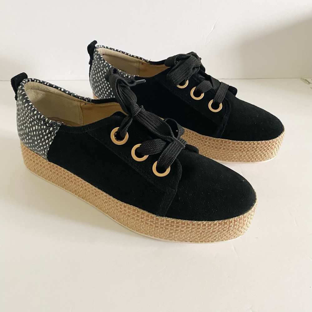Lucca Lane Flatform Lace Up Espadrille Sneakers